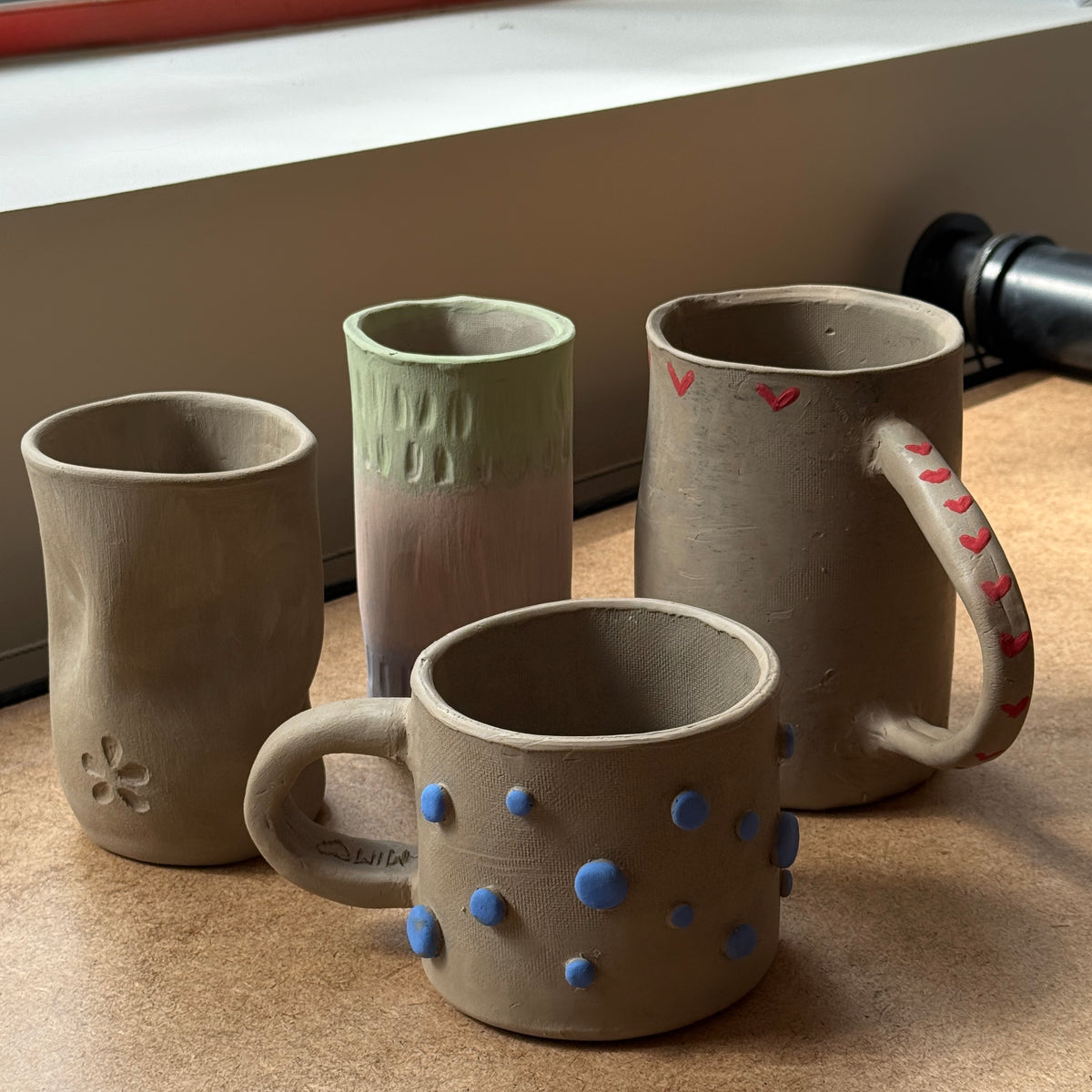Maak je eigen mok: handbuilding workshop