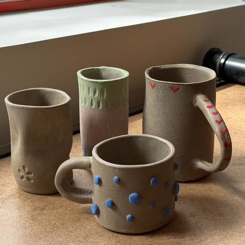 Maak je eigen mok: handbuilding workshop
