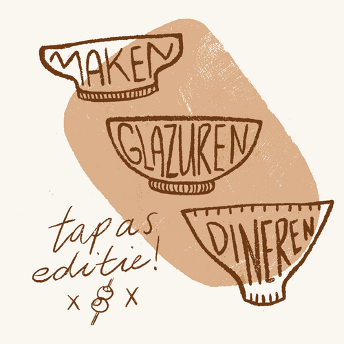Maken, glazuren, dineren: tapasschaaltjes