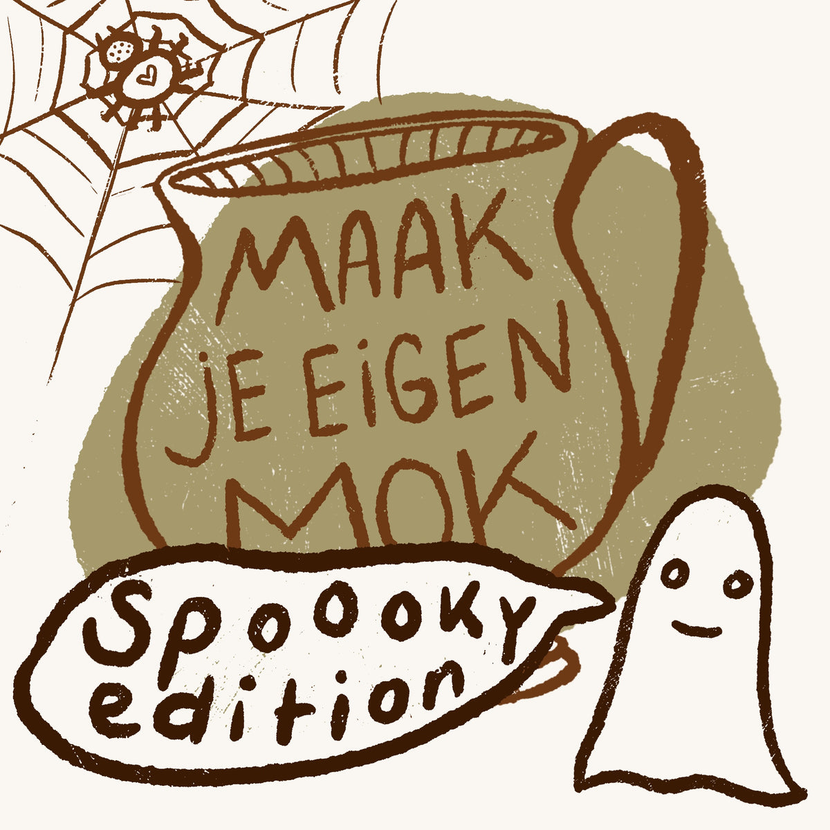 Maak je eigen mok: Halloween editie