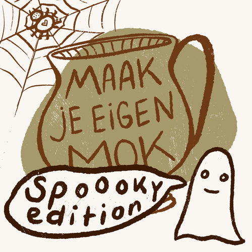Maak je eigen mok: Halloween editie